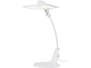 SWAN/スワン電器 OLEDデスクライト 家庭用2灯タイプ 白色 白 LEX-3140WH