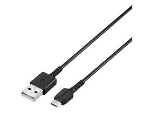 BUFFALO �o�b�t�@���[ USB microB�P�[�u�� �X���� 2.0m �u���b�N BSMPCMB120BK