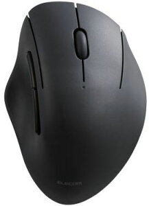 ELECOM �G���R�� Bluetooth�}�E�X/SHELLPHA/5�{�^��/�R�ێd�l/�É��݌v/�u���b�N M-SH20BBSKBK