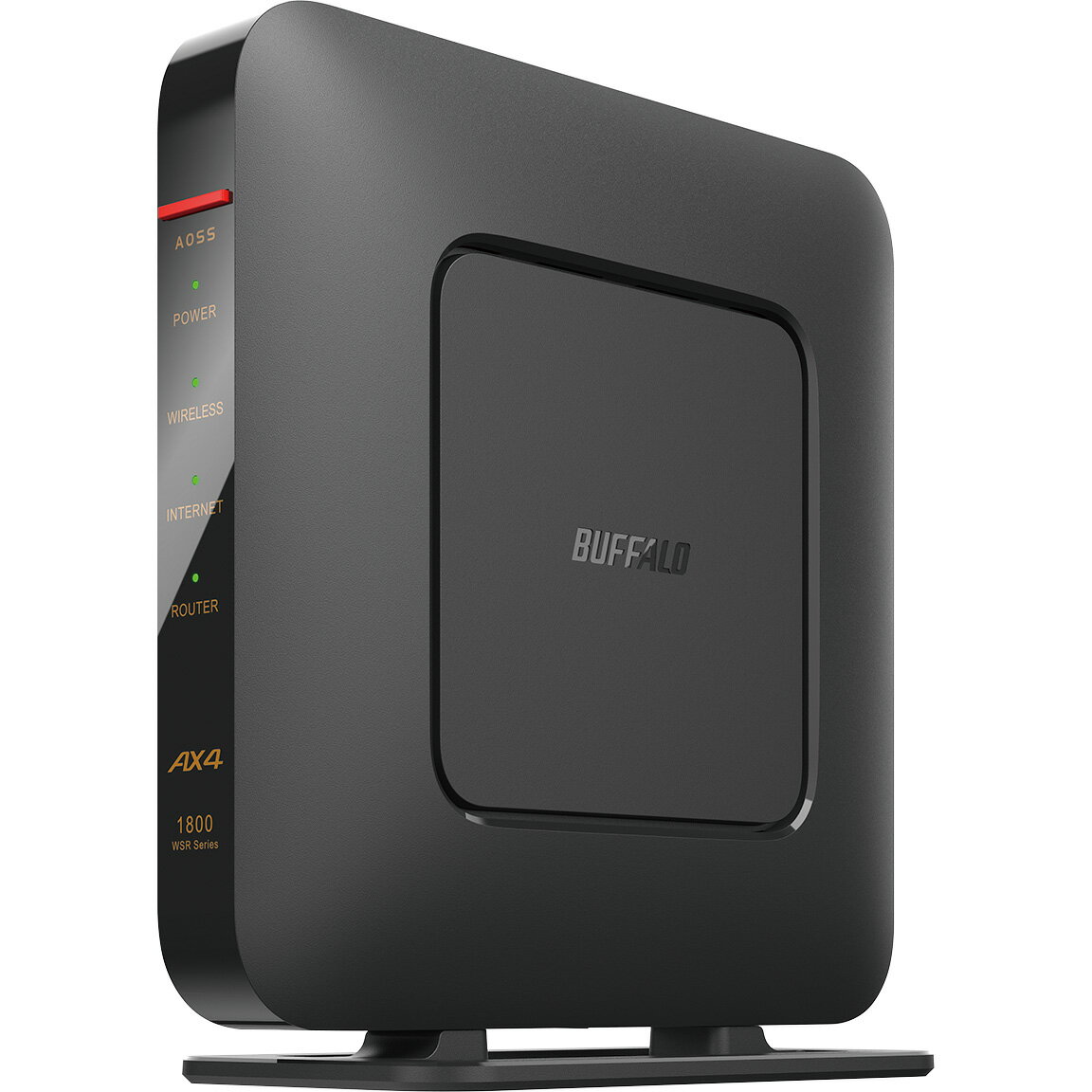 BUFFALO バッファロー Wi-Fi 6(11ax)対応無線LANルーター 1201 573Mbps IPv6 WSR-1800AX4P DBK ブラック