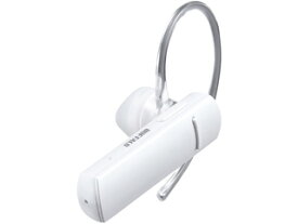 BUFFALO/バッファロー Bluetooth 4.1対応片耳ヘッドセット 音声＆通話対応 BSHSBE200WH ホワイト