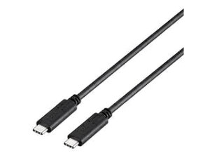 BUFFALO obt@[ USB3.1 Gen2P[uiC to Cj USB Power DeliveryΉ 3A 1.0m ubN