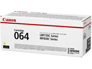 CANON Lm LBP722Cipgi[J[gbW 064 CG[ CRG-064YEL 4931C001