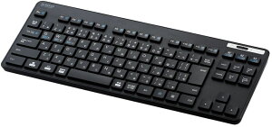 ELECOM GR Bluetooth5.0 ~jL[{[h/^/u/R/}`yAOΉ/ubN TKFBM119KBK