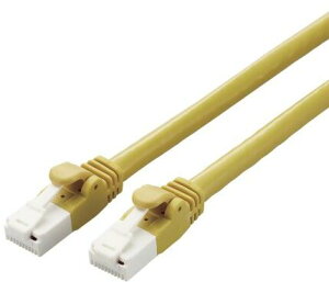 ELECOM GR LANP[u/CAT6AΉ/EU RoHSwߏ/ܐ܂h~/ȈՃpbP[Wdl/5.0m/CG[ LD-GPAT/YL5/RS