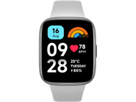 Xiaomi シャオミ スマートウォッチ Redmi Watch 3 Active グレー BHR7272GL 中・高校生や大学生・新社会人、40-50代の方にもおすすめなお手軽スマートウォッチ