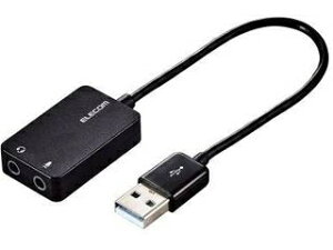 ELECOM GR USBI[fBIϊA_v^/0.15m/ubN USB-AADC02BK