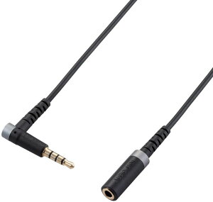 ELECOM エレコム マイク対応オーディオ延長ケーブル/高耐久/3m/ブラック EHP-35ELS4P30BK
