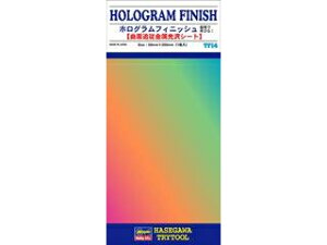 Hasegawa ハセガワ ホログラムフィニッシュ(曲面追従金属ホログラムシート) TF14