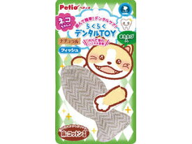 Petio ペティオ らくらくデンタルTOY ナチュラルぬいぐるみ フィッシュ