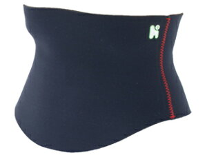 Healthpoint/ヘルスポイント 1009Z ランニング用腹巻き (ブラック) 【S-M】 【マラソン】【長時間ランナー】【寒さ対策】【防風】【ズレない】