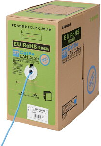 ELECOM �G���R�� ����p �G���n���X�h�E�J�e�S���[5�Ή� STP�P�[�u��(�����b�N�X�E�P���d�l) 300m LD-CTS300/RS