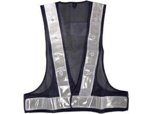 MIZUKEI ミズケイ LED安全ベスト(紺地・白) 5916502