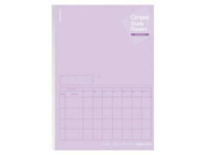 KOKUYO/コクヨ キャンパススタディプランナー2ウィークス罫A5パープル ノ-Y82LT-V