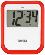 TANITA タニタ タニタ　非接触タイマー　洗えるタイプ　TD-424　RD　レッド
