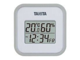 TANITA タニタ デジタル温湿度計 TT558GY グレー