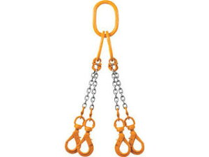ELEPHANT �ۈ�`�F���u���b�N �`�F�[���X�����O100(�A�C�^�C�v)�׏d2.5t���a6.3mm L1.5m 4-TG-BKE-6.3