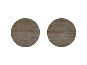 TRUSCO/トラスコ中山 ねじ穴用シール 14MM 木目チーク 12個入 NC14-MC