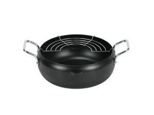 Bestco ベストコ IH 揚げ物 鍋 つぼ型 両手 揚げ鍋 22cm LD-291 揚げクック