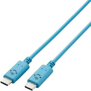 ELECOM GR USB Type-CP[u/USB PDΉ/^Cv/2.0m/xCr[(u[×ubN) MPA-CCF20BUF