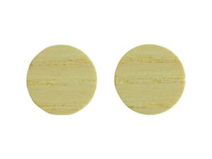 TRUSCO/トラスコ中山 ねじ穴用シール 14MM 木目アッチュ 12個入 NC14-MA