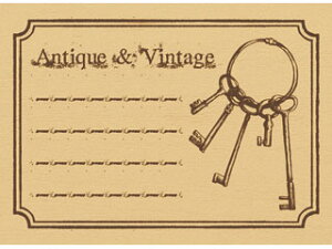 ARTE Ae EbhX^v@E@FAntique Vintage@WS-E-02 yX^vzy͂񂱁zyzyfR[Vzymessagezycardz