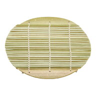 MANYO 萬洋 ざるそば用丸竹スダレ19−454／（φ165mm）