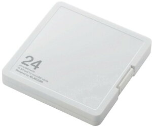ELECOM GR J[hP[X/CfbNX䎆t/SD12+microSD12[/zCg CMC-SDCPP24WH