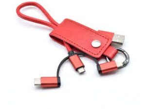 ���{�g���X�g�e�N�m���W�[ Keycase Cable 3in1 Red KC3IN1-RD