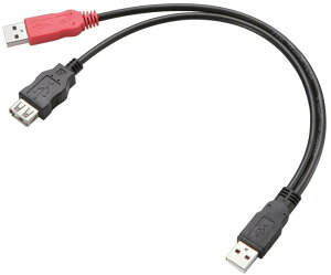 ELECOM GR _up[USB2.0P[u/Y/AX/SF0.6m/ȈՃpbP[W USB-AAE5DPBK