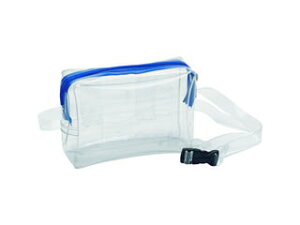 MIDORI ANZEN ミドリ安全 透明ウエストポーチ 無縫製 CWP-A3 CWP-A3