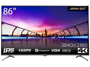 JAPANNEXT WplNXg i͌n IPSpl̗p 4KΉ 86^ChtfBXvC JN-IPS8600UHDR-KG Piŵ݉iꏤiłΕwj n NWbgJ[h 
