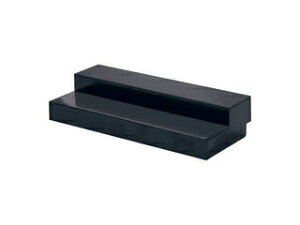 Tomoya 友屋 スライド式ひな段 2段 ブラック