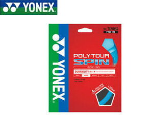 ���l�b�N�X YONEX PTGS120-60 �e�j�X�X�g�����O POLYTOUR SPIN 120�i�|���c�A�[�X�s��120�j �i�R�o���g�u���[�j