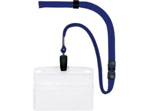 OPEN/オープン工業 吊り下げ名札 名刺サイズ 10枚 青 NL-8-BU