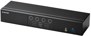 ELECOM GR p\Rؑ֊(KVM)/HDMI/4|[g KVM-NHUS4