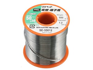 TAIYO 太洋電機産業 【goot/グット】SE-55016 リール巻鉛入りはんだ 電線・端子用はんだ (500g φ1.6mm)