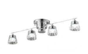 ODELIC �I�[�f���b�N SH7021LDR�@�V�����f���A LED�d���t���b�g�`7.5W×4(GX53-1) �����R���t�y�`8��z