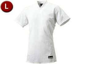 SSK エスエスケイ ゲーム用2　ボタン立ち衿シャツ (10)ホワイト/L US019T