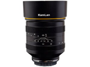 �����[�J�[�݌ɋ͏��B����[������ KAMLAN �J������ KAM0033 KamLan KL 70mm F1.1 �t�WX�}�E���g Fuji FX mount