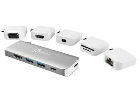 ※メーカー在庫限りの為完売の際はご容赦下さい j5 create メーカー在庫限り USB-C Modular 11in1ミニドック JCD389