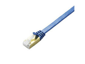 ELECOM �G���R�� 5�Z�b�g �G���R���@�c���܂�h�~�t���b�gLAN�P�[�u��(Cat7���� LD-TWSFT/BM10X5