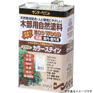 SUNDAY PAINT �T���f�[�y�C���g �G�R�E�b�h�J���[�X�e�C�� �u���b�N 3400ml