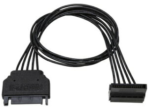 ainex �A�C�l�b�N�X �V���A��ATA�p�d�������P�[�u�� ��L�^�R�l�N�^ 30cm �u���b�N SA-047SALA