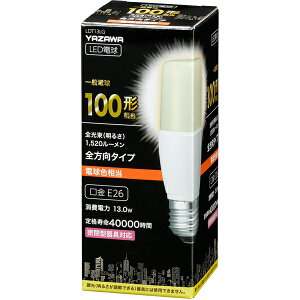 YAZAWA YAZAWA T�`LED 100W�` E26 �d���F LDT13LG