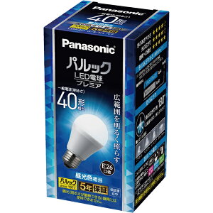 Panasonic pi\jbN pbN LEDd v~A 4.2W Lz^Cv/F/E26/ʓd40`/485 lm/LDA4DGSK4CF