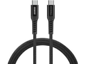 ADTEC AhebN USB2.0 Type-CtoCP[u 60WΉ 100cm ubN APC-V1006CC-U2-BK