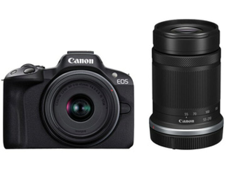 楽天市場】CANON キヤノン EOS R50・ダブルズームキット ブラック 