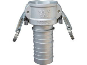 TOYOX �g���b�N�X �H��ݔ��z�ǁE�e��@�B�g���p �J�����b�N �z�[�X�V�����N 1-1/4�C���` �A���~���� 633-CL-1-1/4-AL �c�C�����b�N�^�C�v�J�v���[