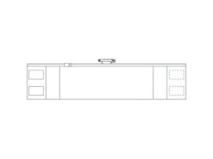 UNIT jbg t@Xi[tr͔(ݎ) rj[ 90×420mm 366-92A